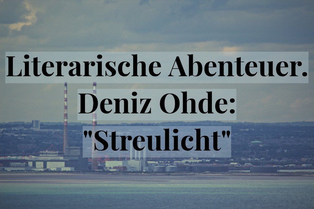 Literarische Abenteuer. Deniz Ohde: „Streulicht“